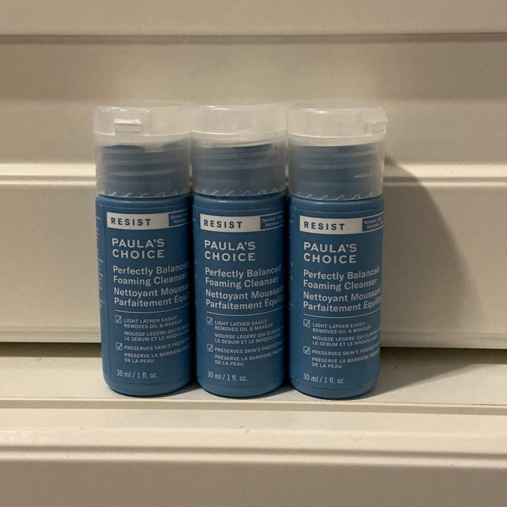 Paula’s Choice Mini Deluxe Foaming Cleansers